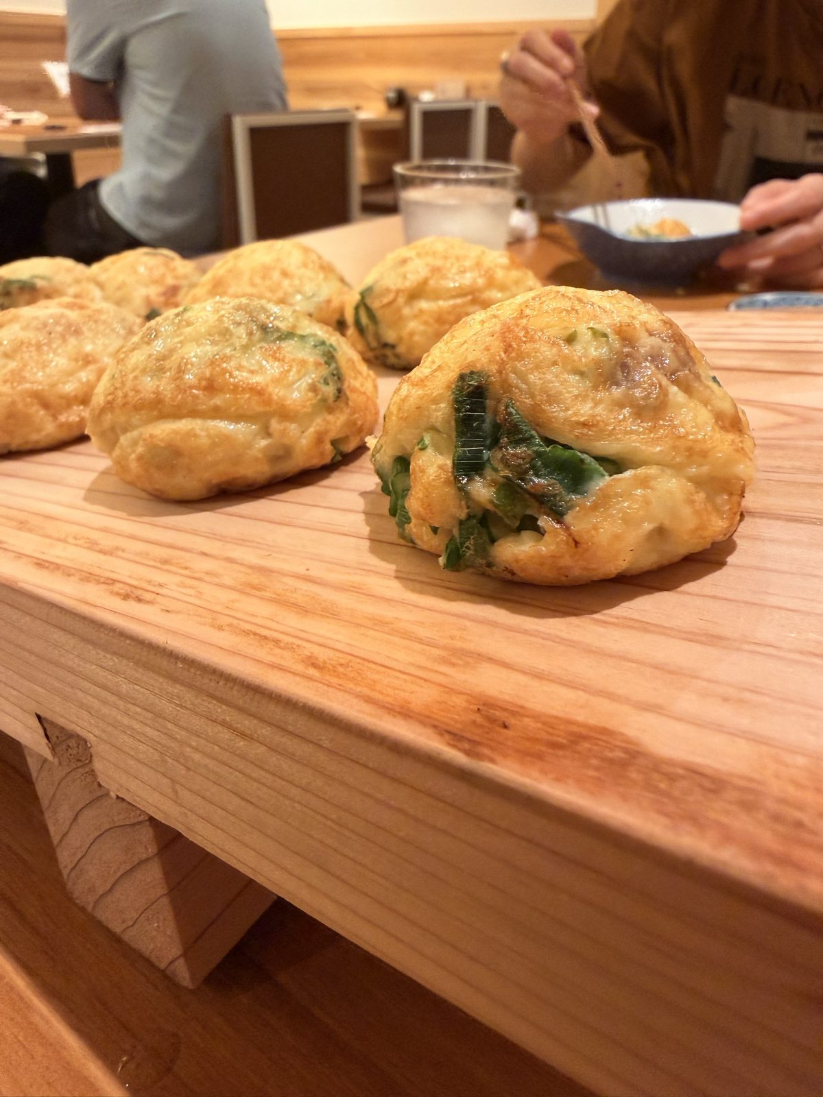 ふっくら焼き上がった明石焼き