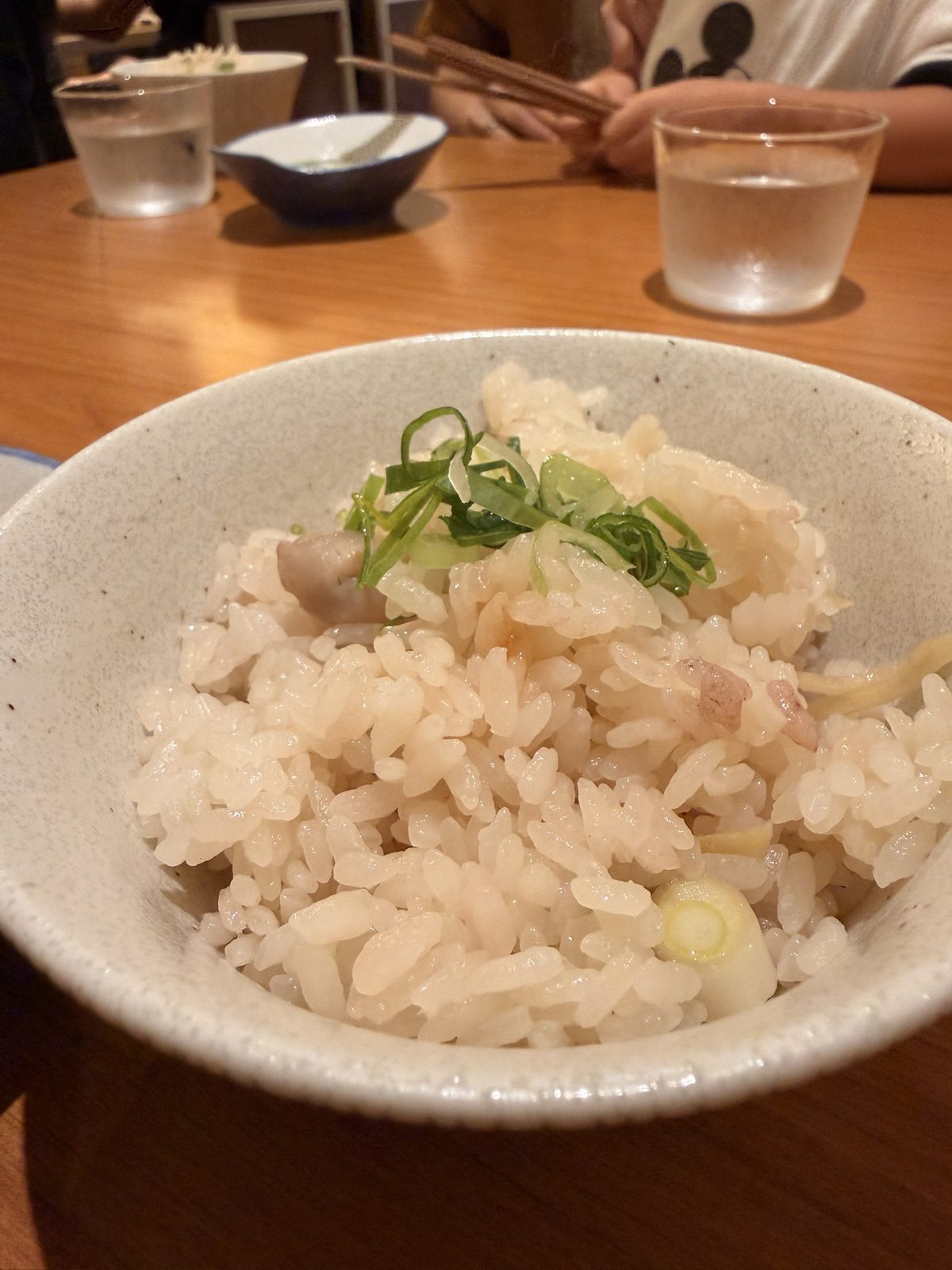 生姜の入ったタコ飯
